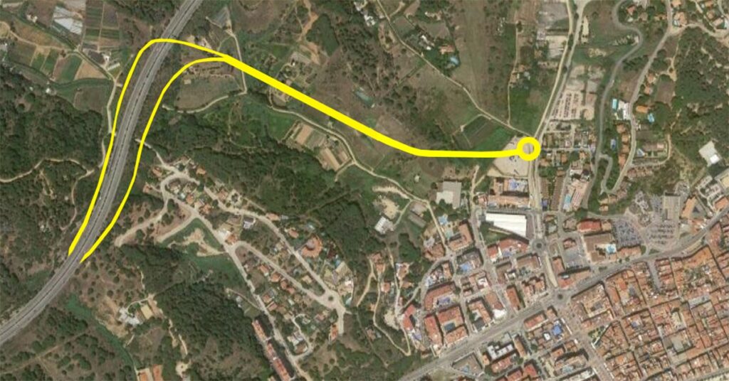 Projecte accés autopista Calella 